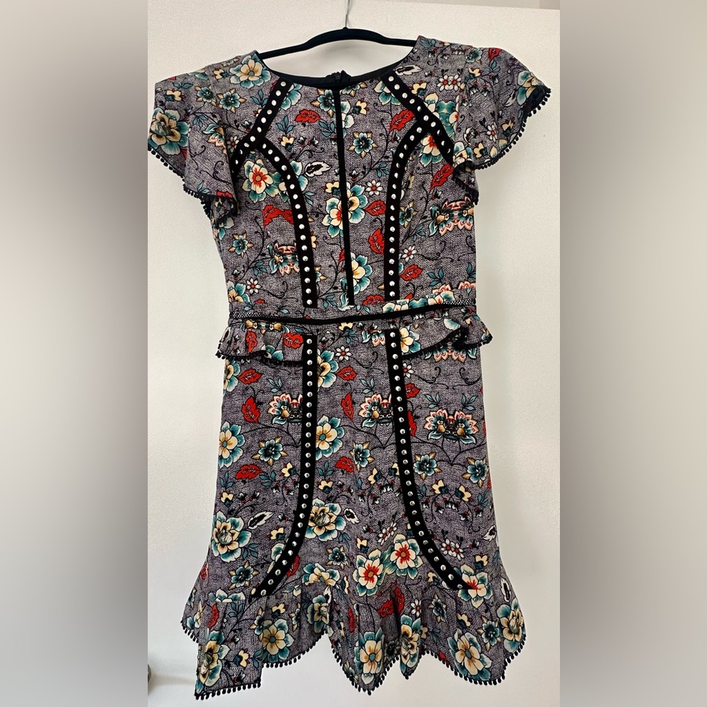 Laundry By Shelli Segal Multicolor Floral Dress